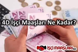 4D İşçi Maaşları